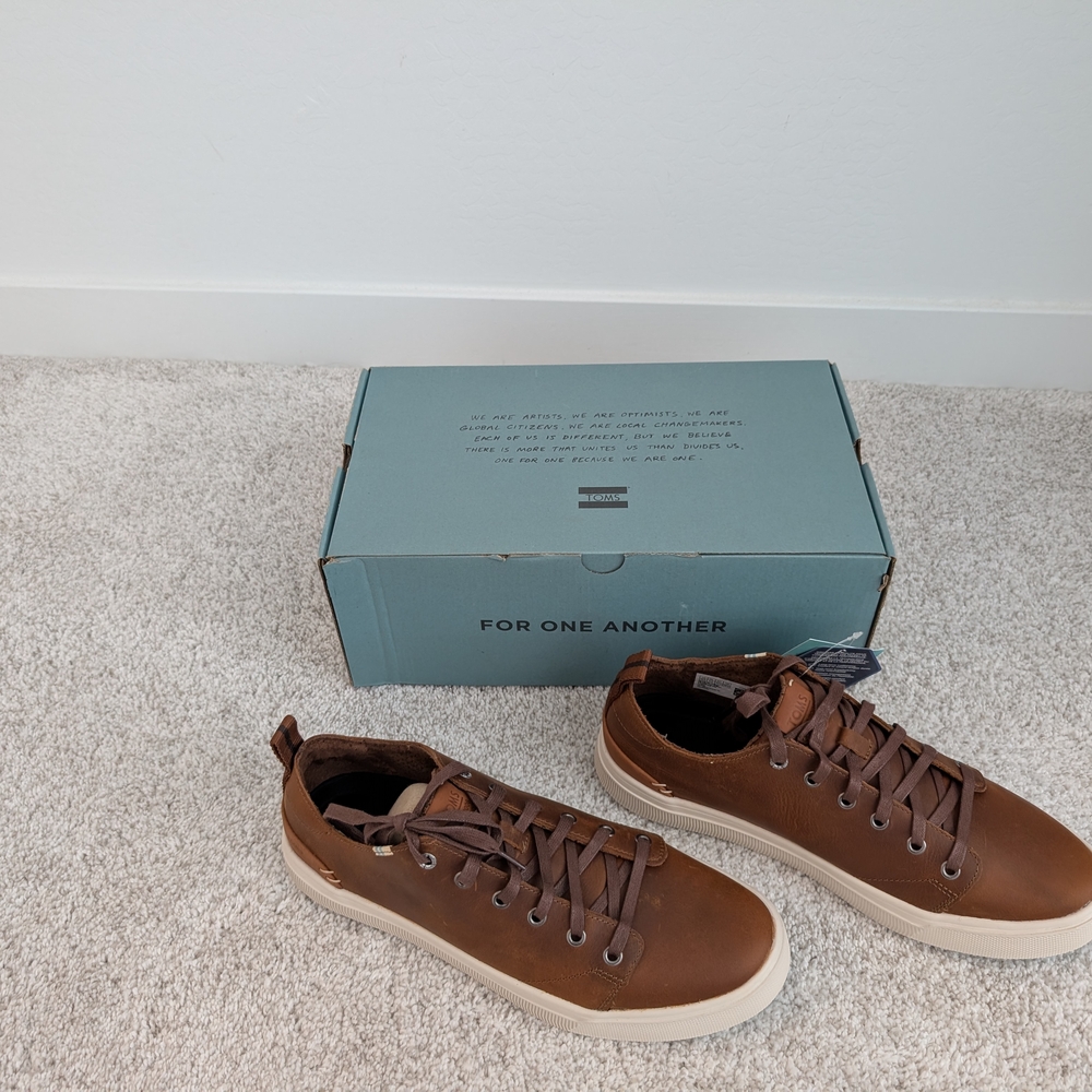 Toms TVRL Lite Low Brushwood Leather